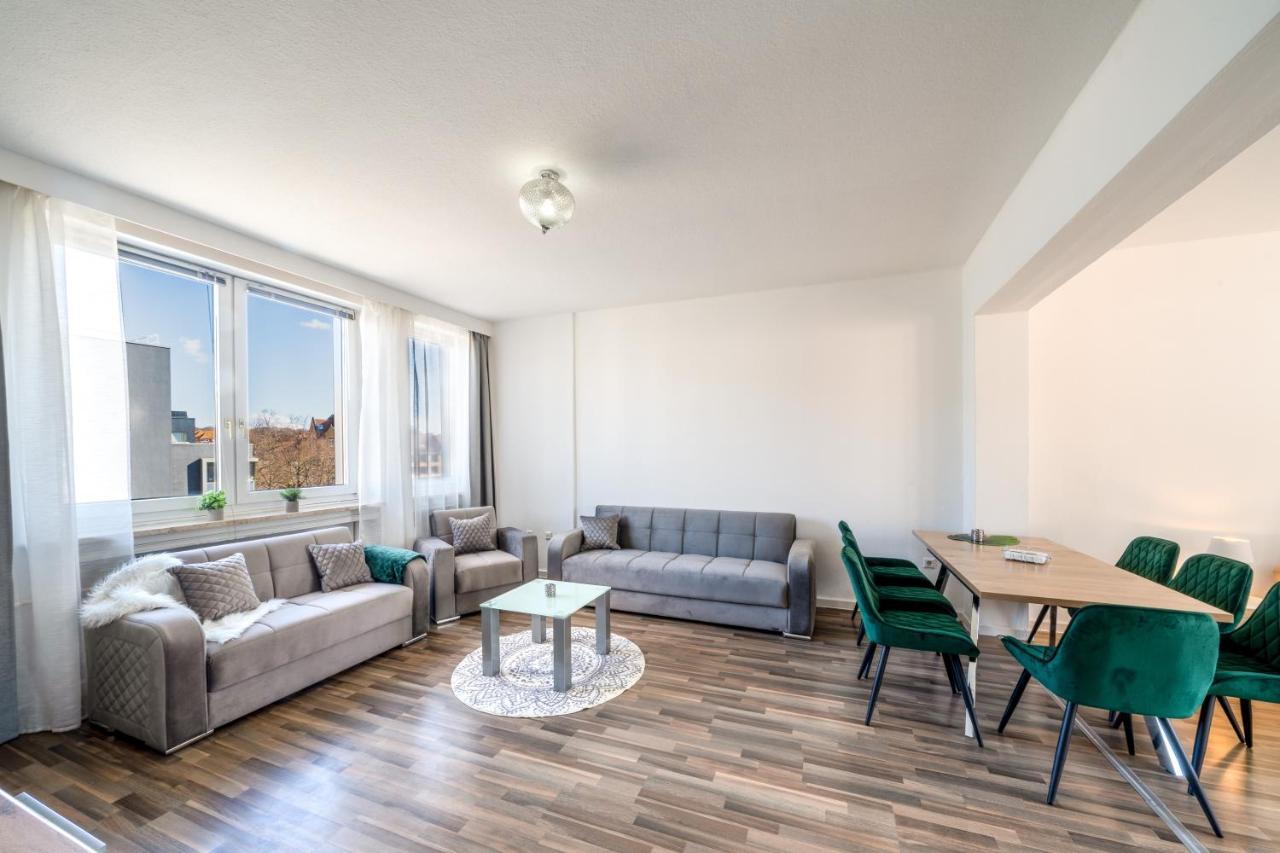 Im Herzen Hannovers 3Min City 95M² 3 Zimmer Balkon Aufzug Dış mekan fotoğraf